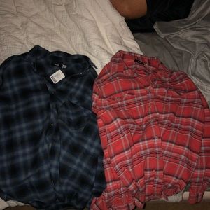 Two flannels for the price of one